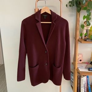 J. Crew Merino Cardigan/Blazer